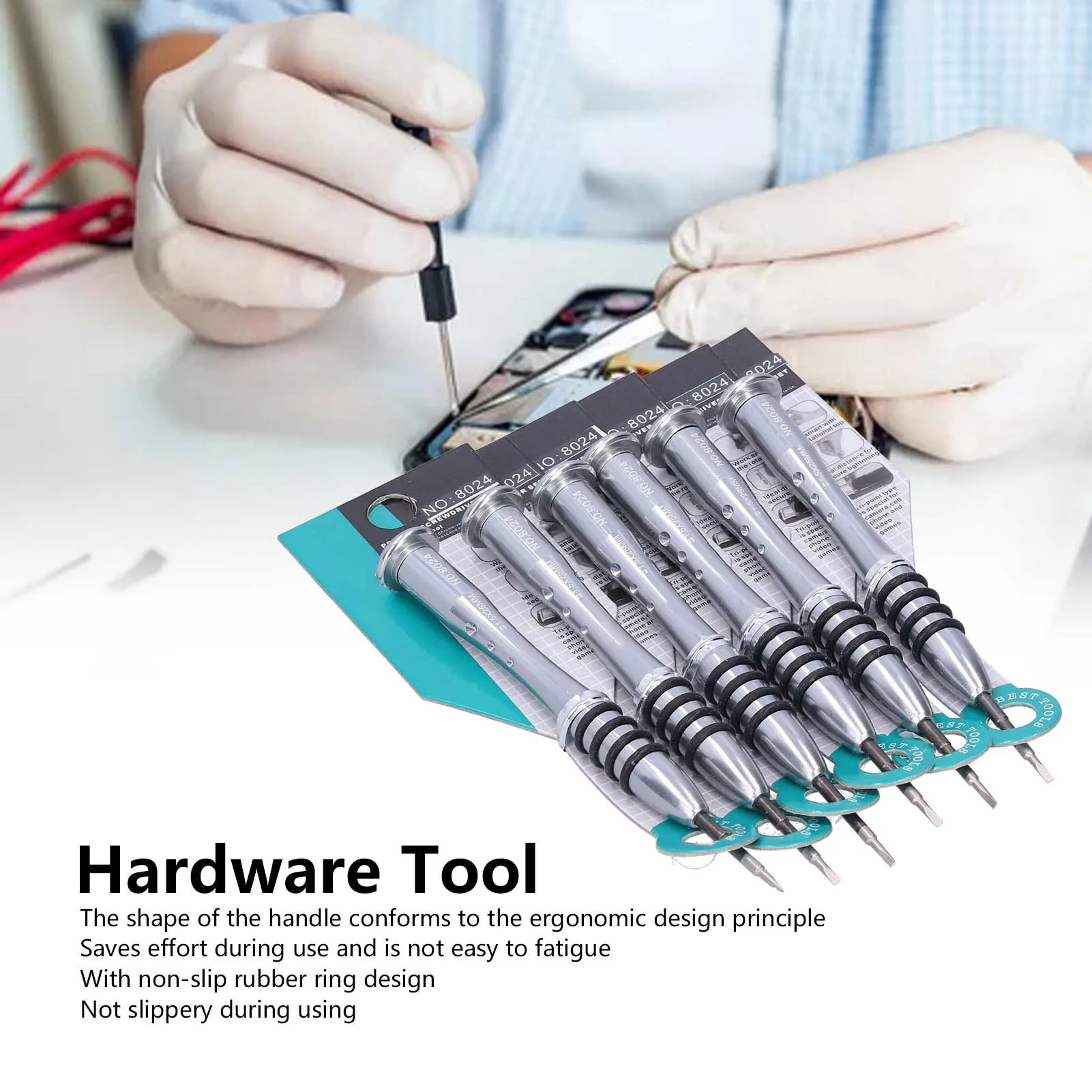 Набор инструментов для ремонта отверток из 6 шт. Для разборки электронных