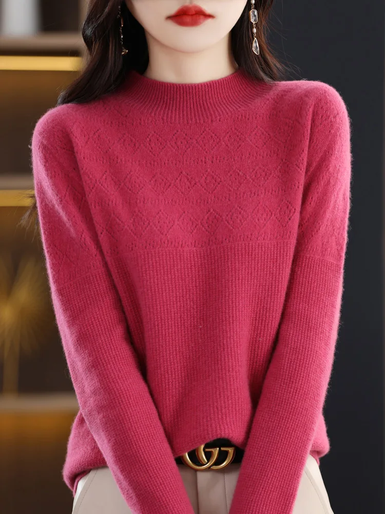 Рисунок 2 - Женский осенне-зимний пуловер с