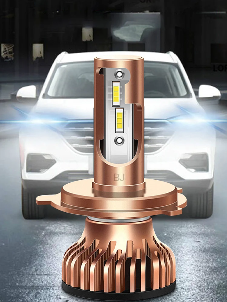 

LED Headlight Bulbs 2 Pieces High And Low Headlights 6500K 3570 Chips LED Headlight Conversion Kit With Super Brightness Easy