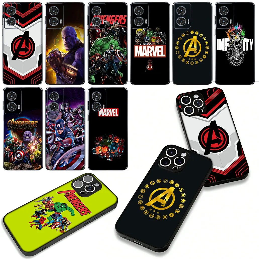 Чехол Marvel Avengers Thanos Super Hero для Xiaomi Redmi Note 14 13 12 13C 14C 12C 8 Pro Plus + 9C NFC 9A Note14