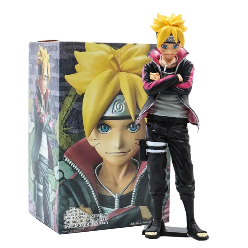 

22cm Anime Action Figure Naruto Doll BORUTO-NARUTO Version Model PVC Uzumaki Naruto Statue Collectible Toy Figma Gift