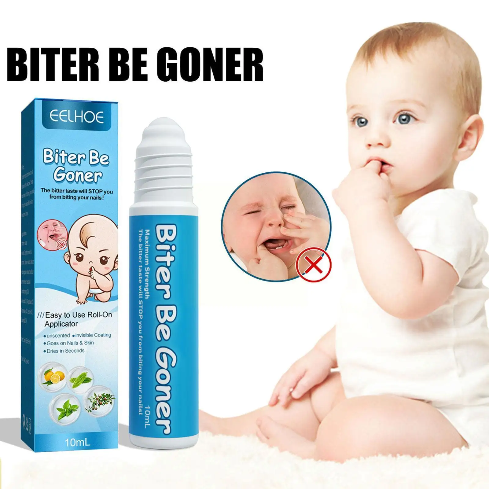 

Шарик роликовый безопасный для детей, 10 мл