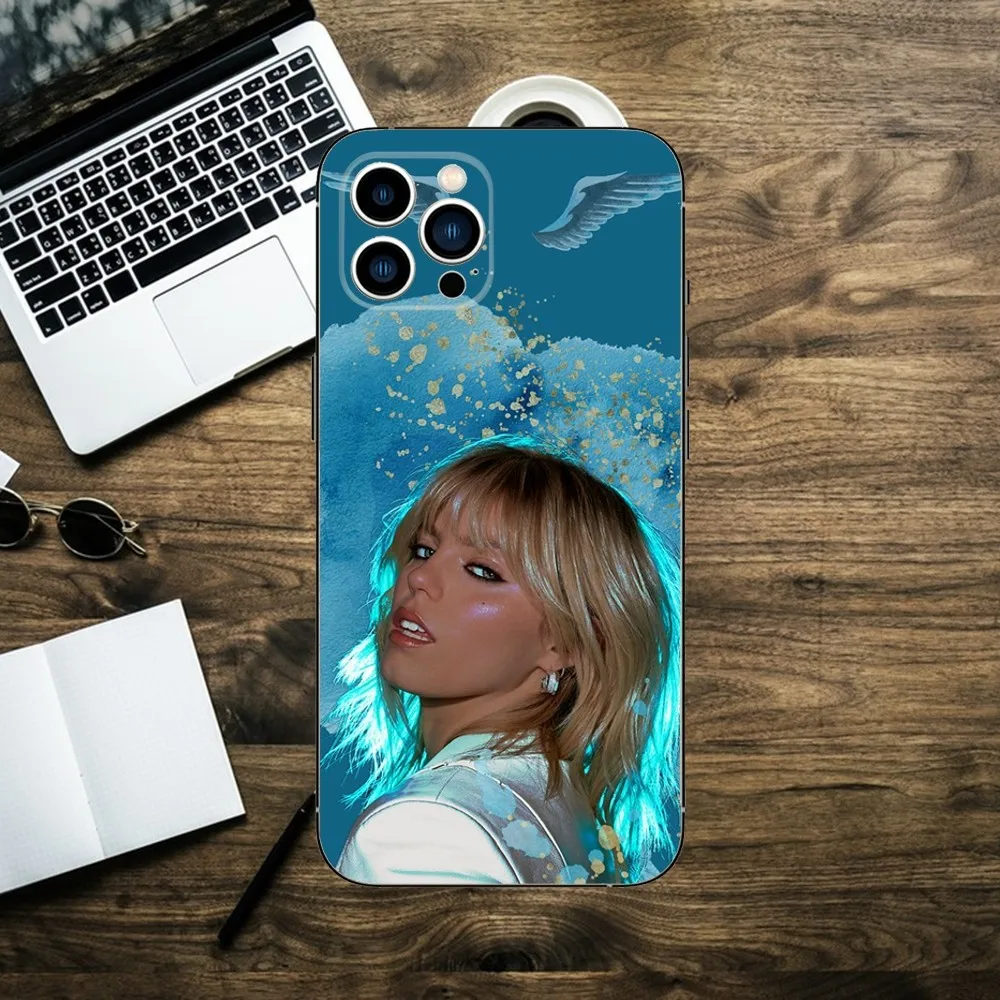 Чехол R-Renee Rapp Singer для Apple iPhone 15 14 13 12 11 XS XR X 8 7 Pro Max Plus силиконовый черный мини-Чехол