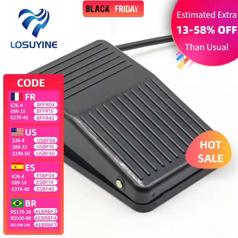 

Ножной переключатель LOSUYINE Foot pedal switch