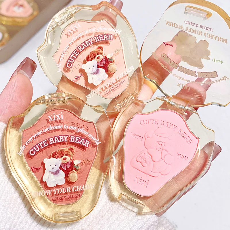 

Girl Blush Peach Cream Makeup Blush Palette Cheek Contour Blush Cosmetics Blusher Cream Korean Makeup Rouge Cheek Tint Blush
