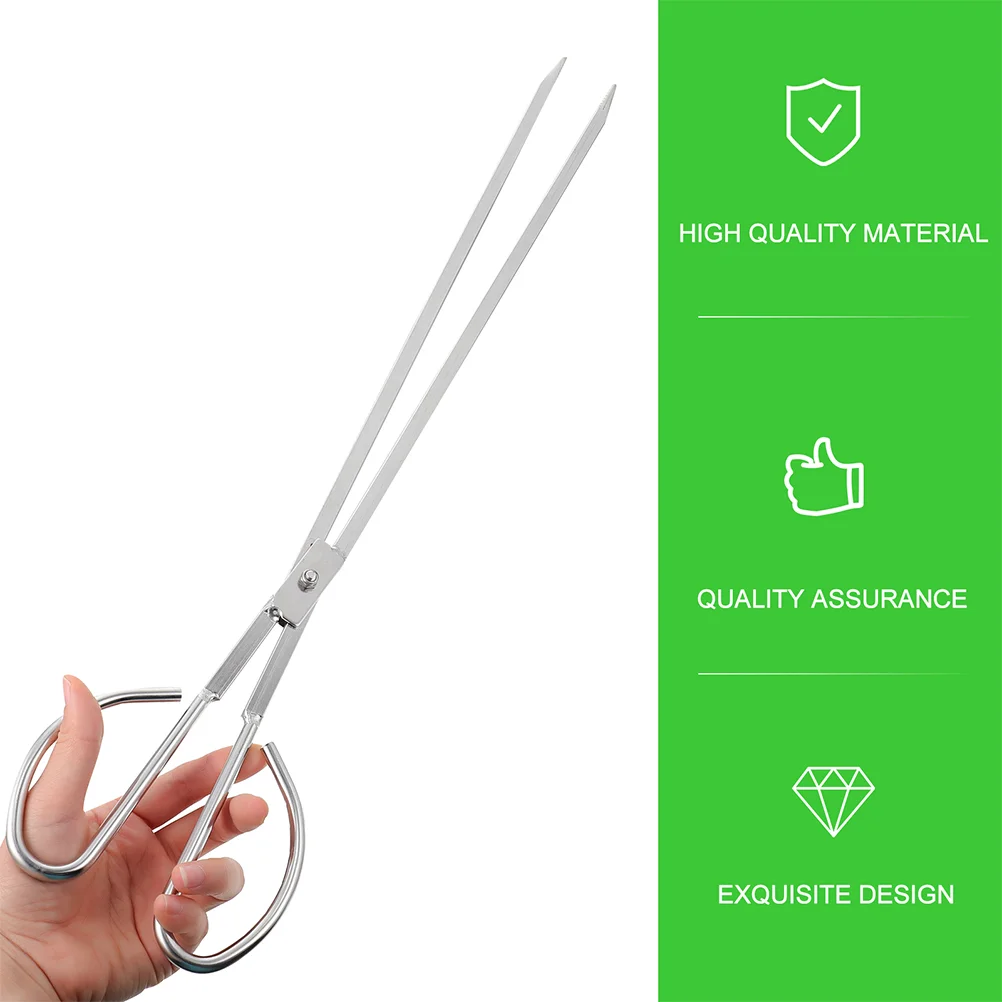 Щипцы угольный зажим захват домашний камин кухонный длинный Краб когти ножницы