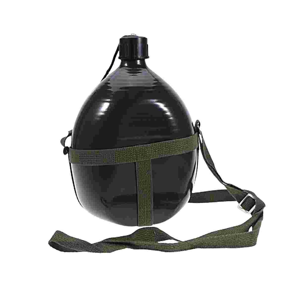 

1PC Thicken Green 2.5L Capacity Durable Canteen Kettle with Shoulder Strap for Hiking Outdoor Travel