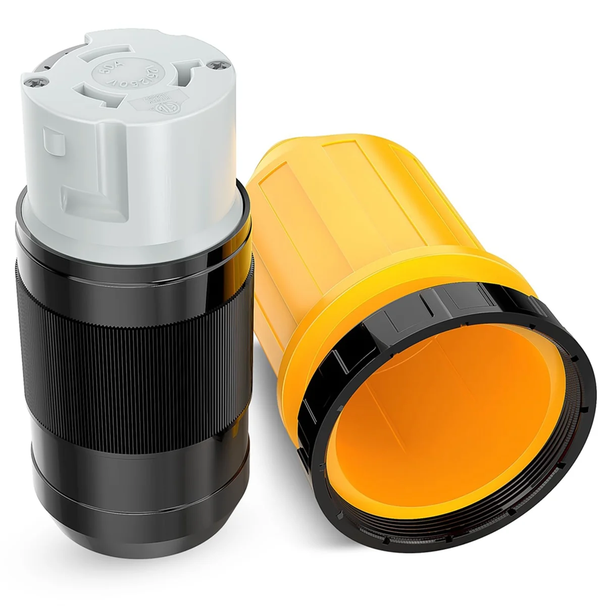 Шнур питания на 50 ампер для автофургона с крышкой блокировки загрузки 125/250 В