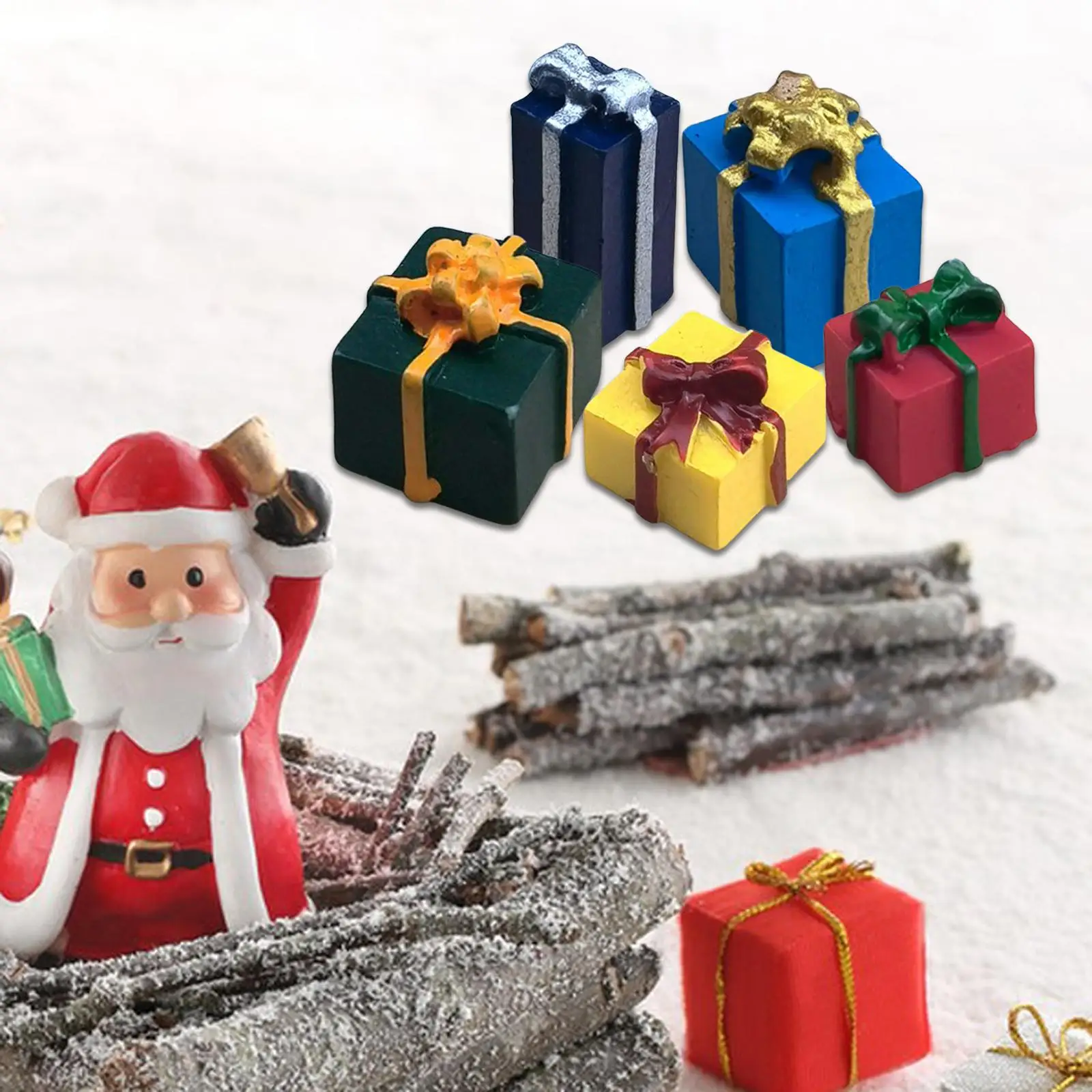 

Кукольный домик, Подарочная коробка, искусственные украшения, миниатюрные подарки для девочек