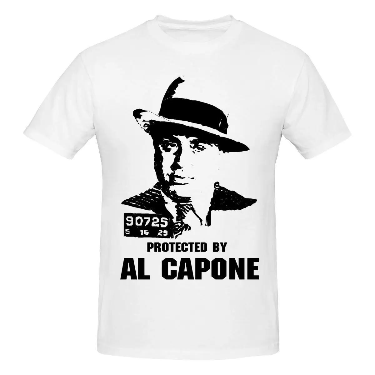 

Al Capone, гангстер, мафия, футболка, хлопок, индивидуальный стиль, для мужчин
