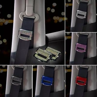 2pcs universal car safety seat belt buckle clip seat belt stopper car seat belt fixing clips bling car for woman