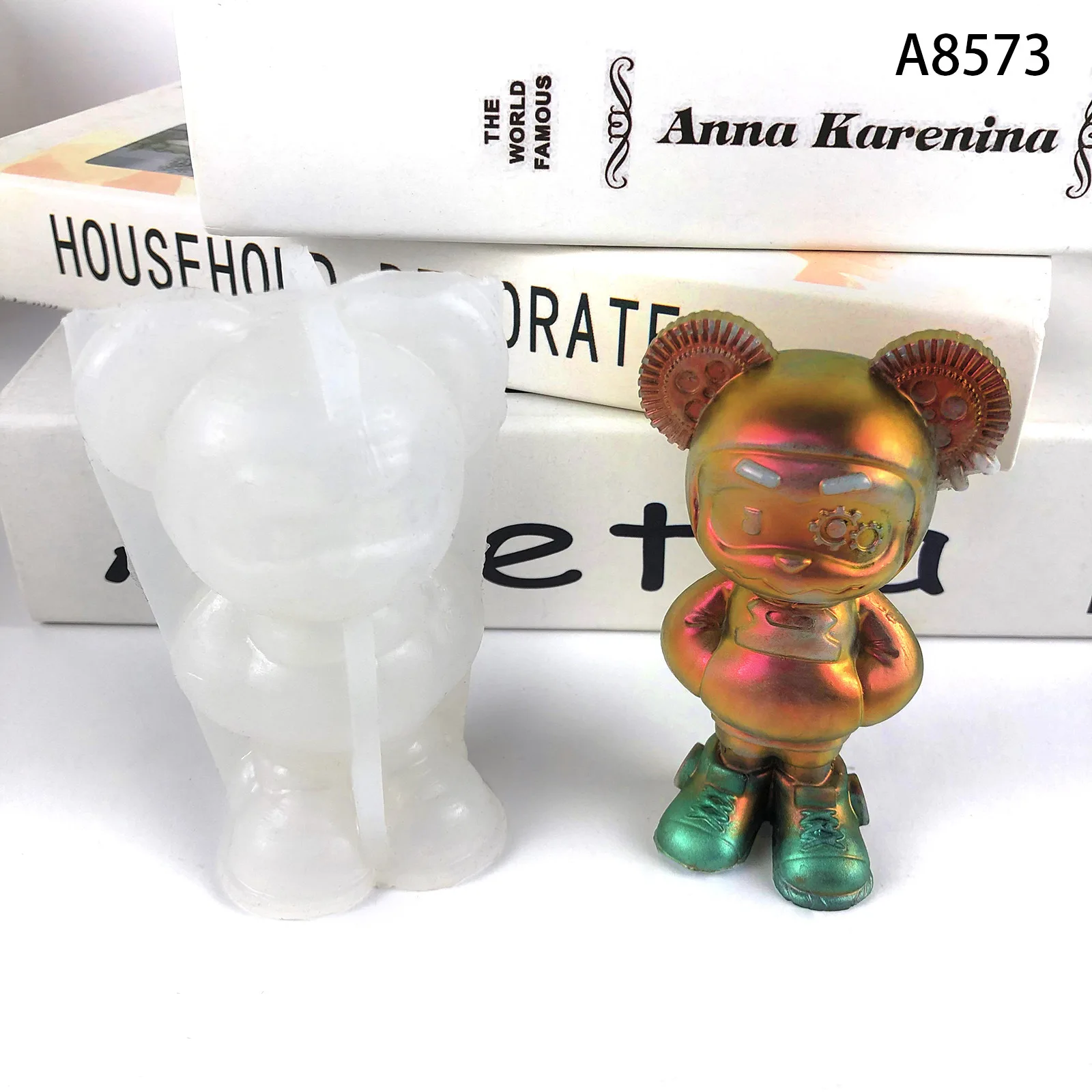 

Силиконовая форма для мыши и свечей ручной работы, форма для выпечки «сделай сам» из эпоксидной смолы, шоколада, гипса, льда