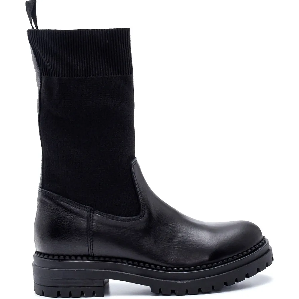 

Dorlie Women Socks Leather Boots