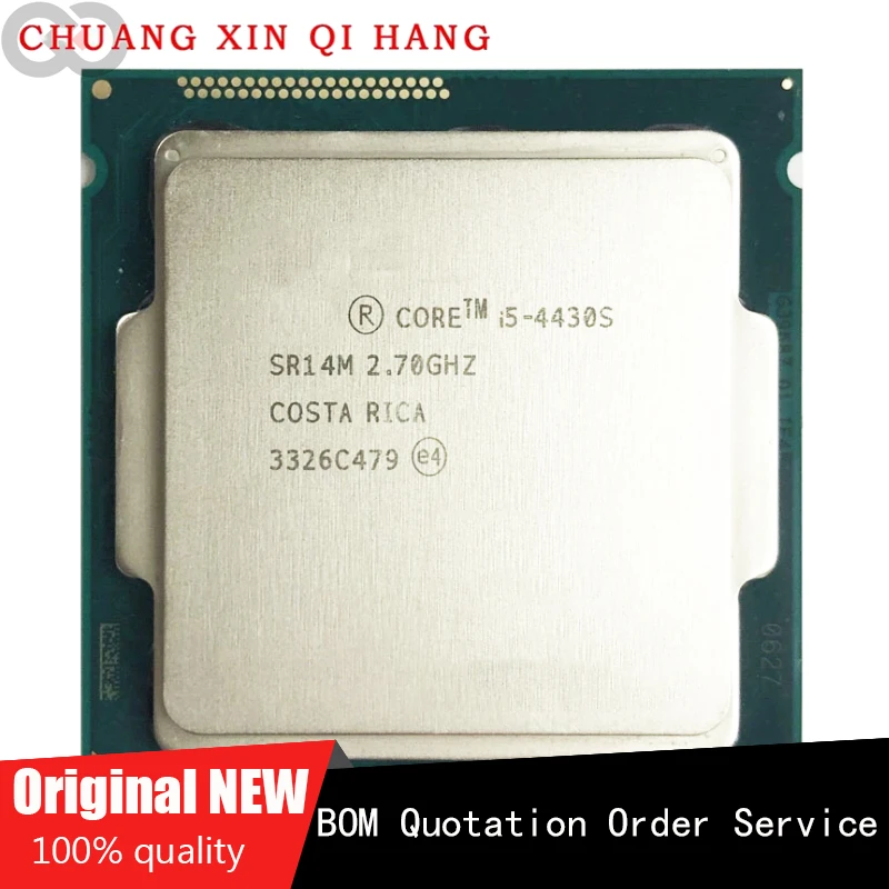

Used for i5-4430S I5 4430S 2.7GHz CPU 22nm 65W 6M desktop processors