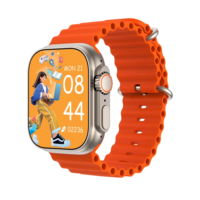 

New Smart Watch Ultra 8 NFC GPS Track 49mm Men Women Smartwatch Series 8 Thermometer BluetoothCall Waterproof Sports For Apple