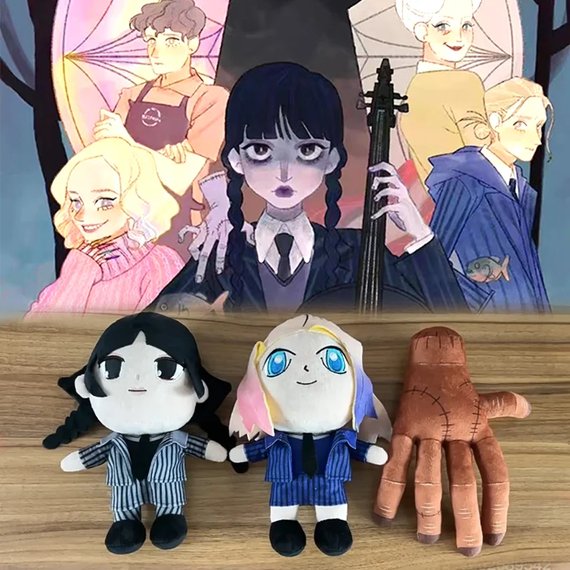 

Wednesday Addams Plush Toys Enid Stuffed Kawaii Tv Series 2023 New Thing Doll Peripheral Home Decoration Creative Children Gifts