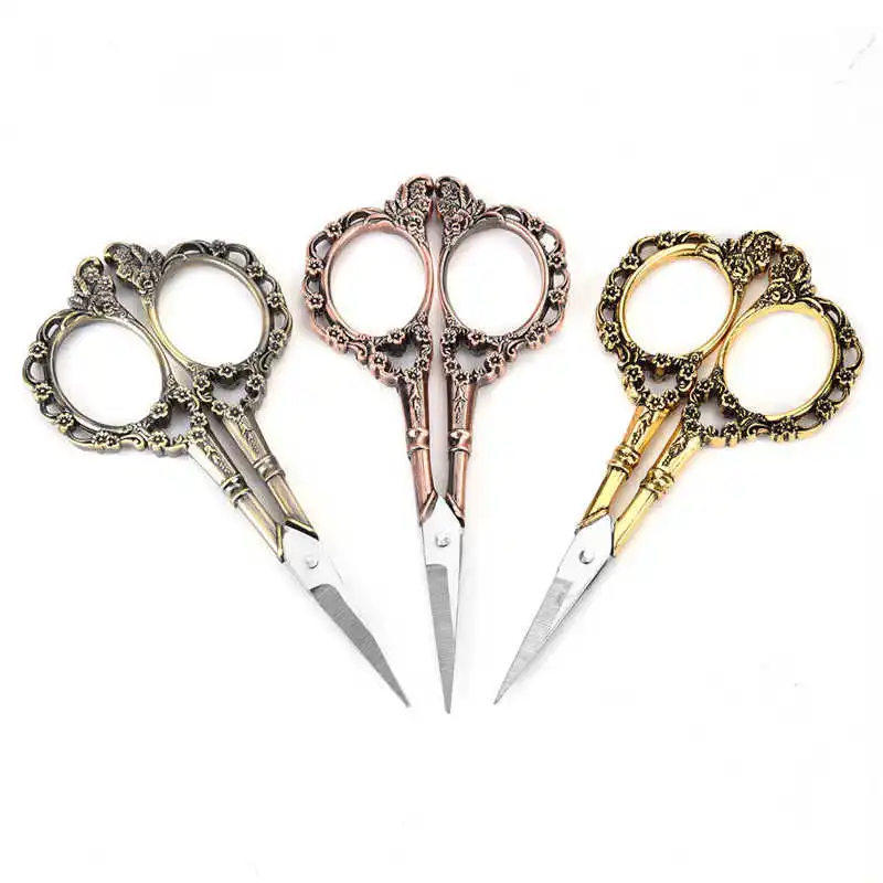 

Stainless Steel Vintage Scissors Sewing Fabric Cutter Embroidery Scissors Tailor Scissor Thread Scissor Tools for Sewing Shears