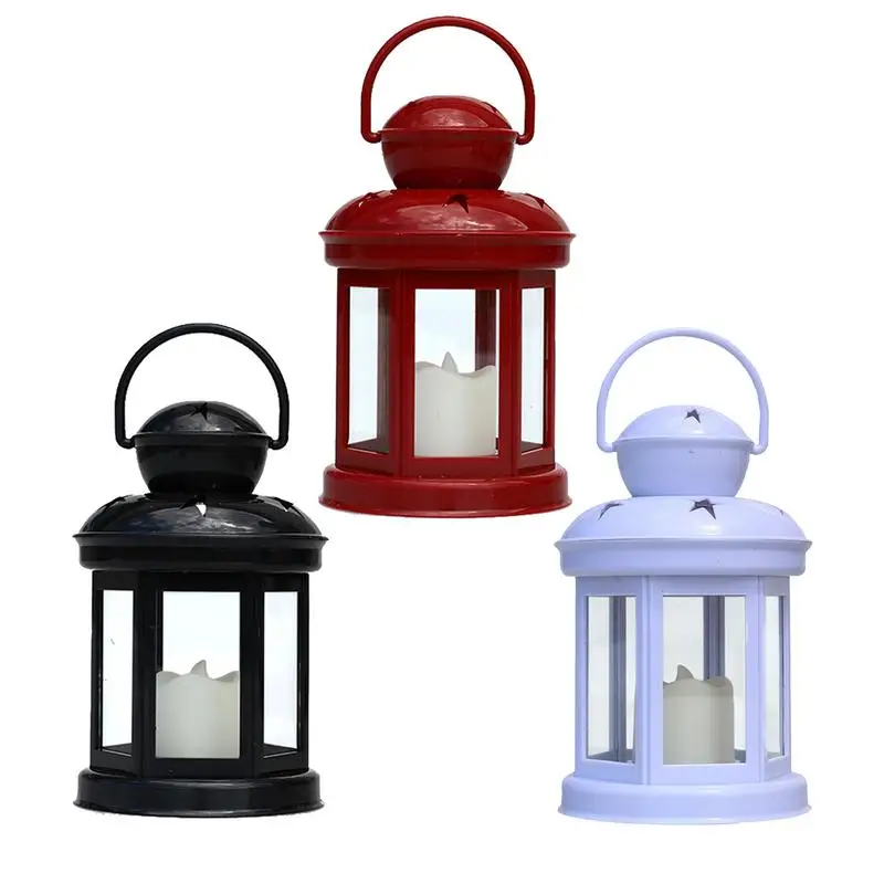 

Electronic Candle Lantern Decor Battery-Powered Lanterns Suspending LED Lights For Party Decoration Flickering LED Candle Lamps