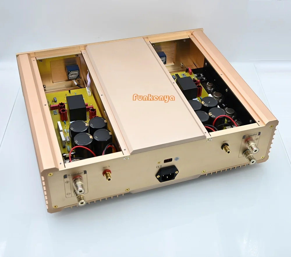 Hi-fi стерео усилитель мощности Diy FM300A 300 Вт 2 0 каналов Золотая версия