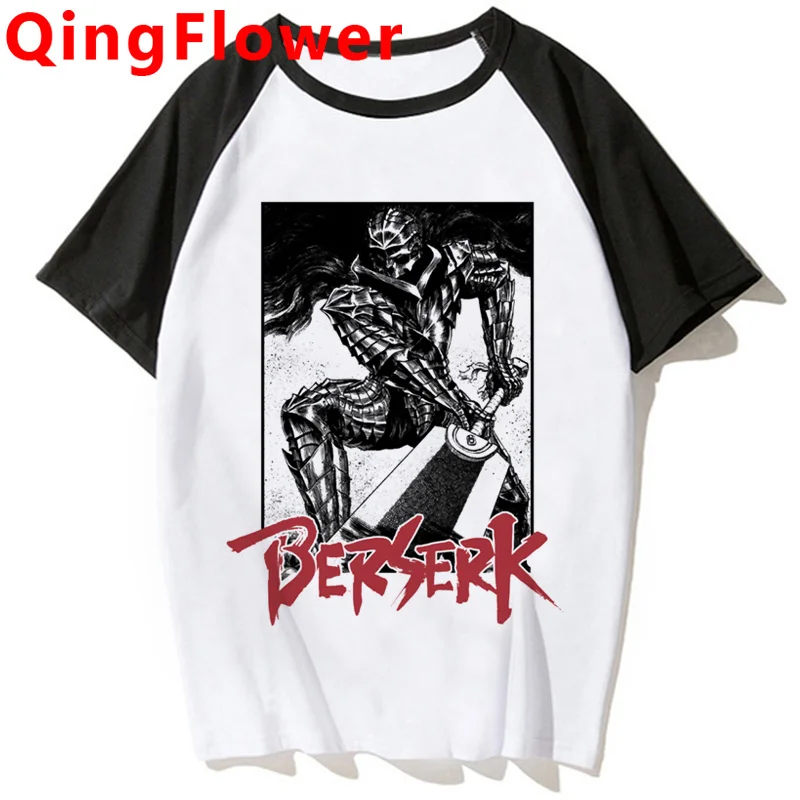 

Футболка Berserk с рисунком кишки, мужские футболки с рисунком пары, женские повседневные футболки с рисунком в стиле Харадзюку, женские футбол...