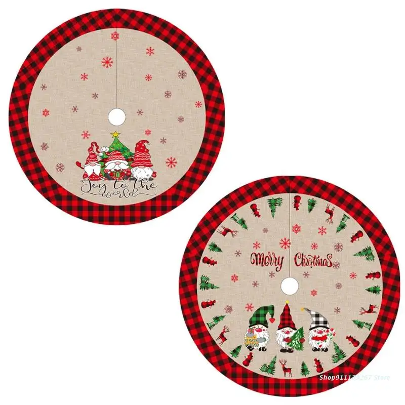 

C5AD Рождественская елка, юбка, гном, Рождество, декоративный коврик, праздник, Детская вечевечерние НКА