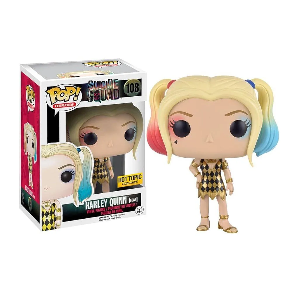 Экшн-фигурки из винила Funko Pop Dr.Harleen #135 The Joker #104 Harley Quinn #105 #108 герои отряд самоубийц