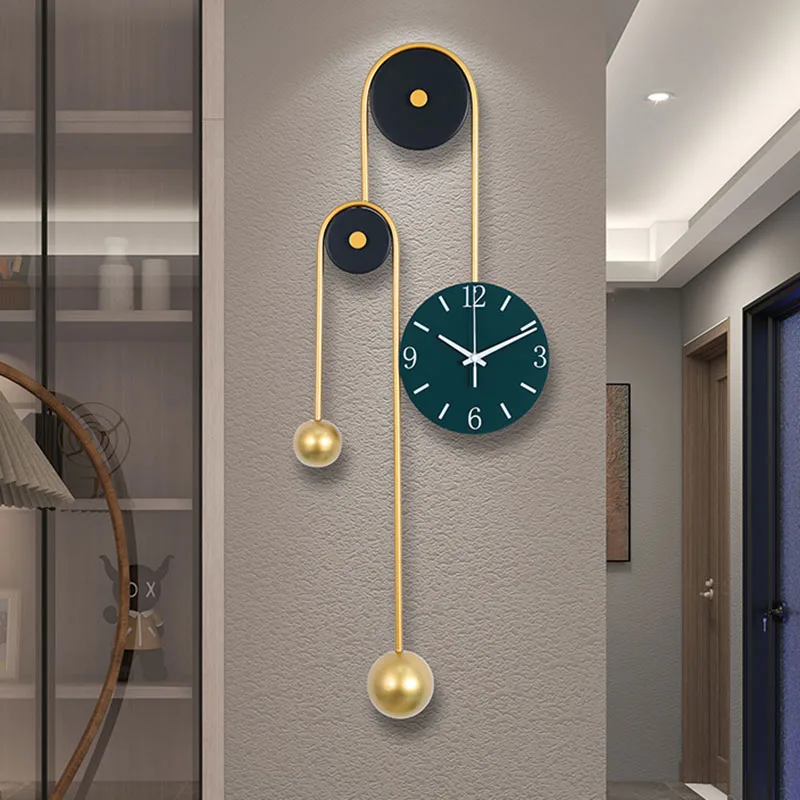 

Creative Modern Wall Clock Quartz Silent Living Room Clock Hands Large Wall Clock Fashion Digital Relogio De Parede Room Decor