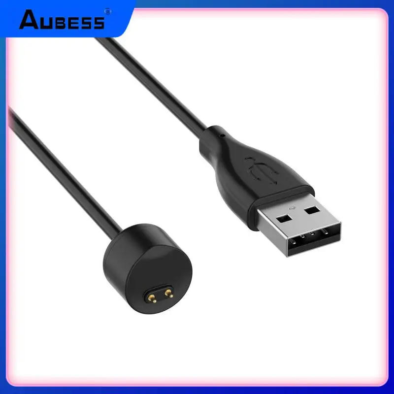 

5v Charging Cable Magnetic Data Cable Durable Usb Charger Cable For Xiaomi Mi Band 6 New Cable Accessories High-quality Black