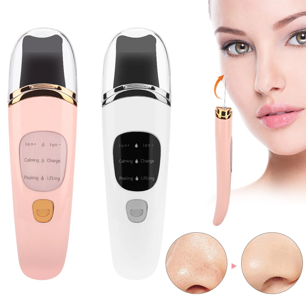 

Аппарат Ультразвуковой для чистки кожи лица, акне, черные точки, очиститель пилинг, очиститель для лопаты, массажер для подтяжки лица