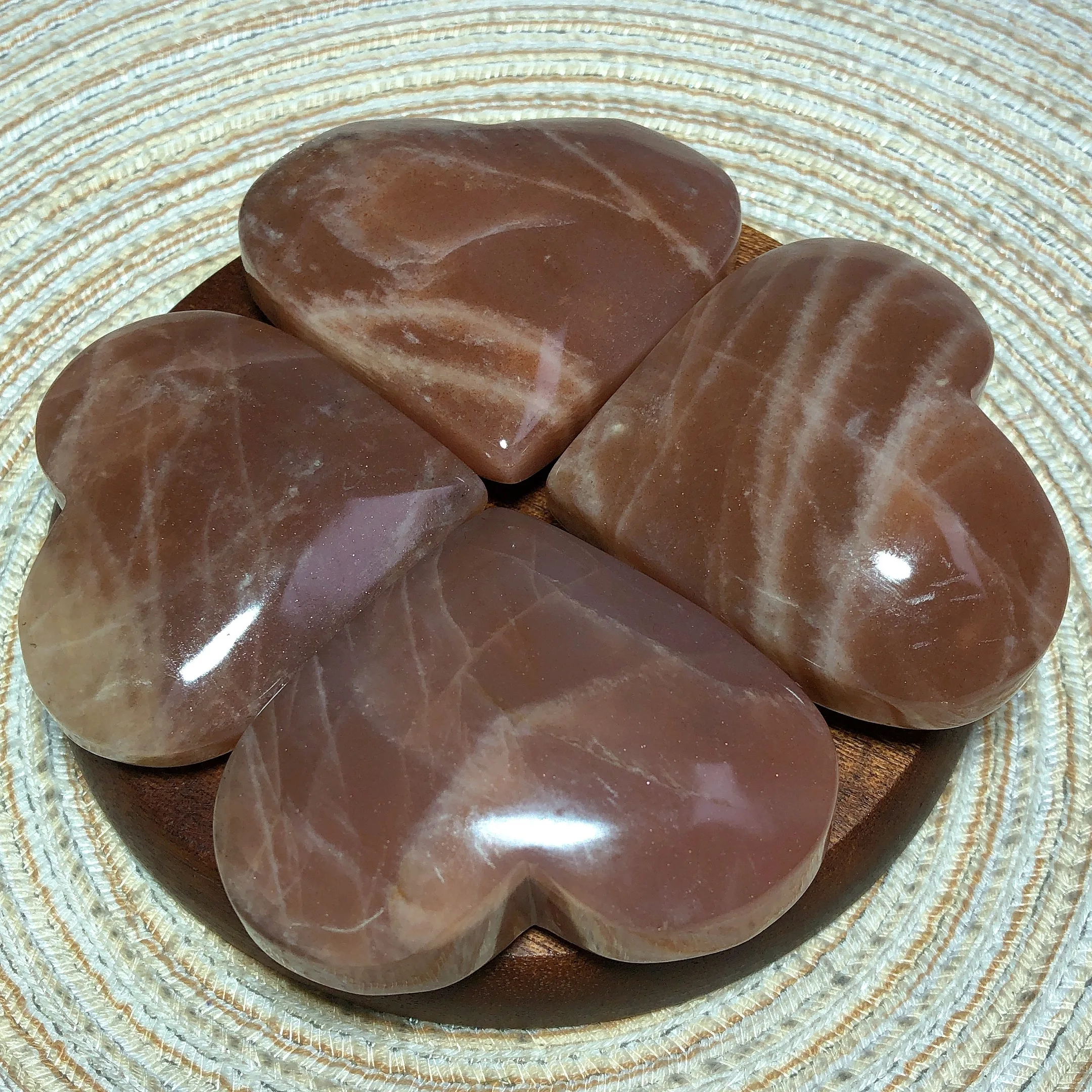 Натуральные кристаллы Sunstone смешанный лунный камень сердце радуга вспышка