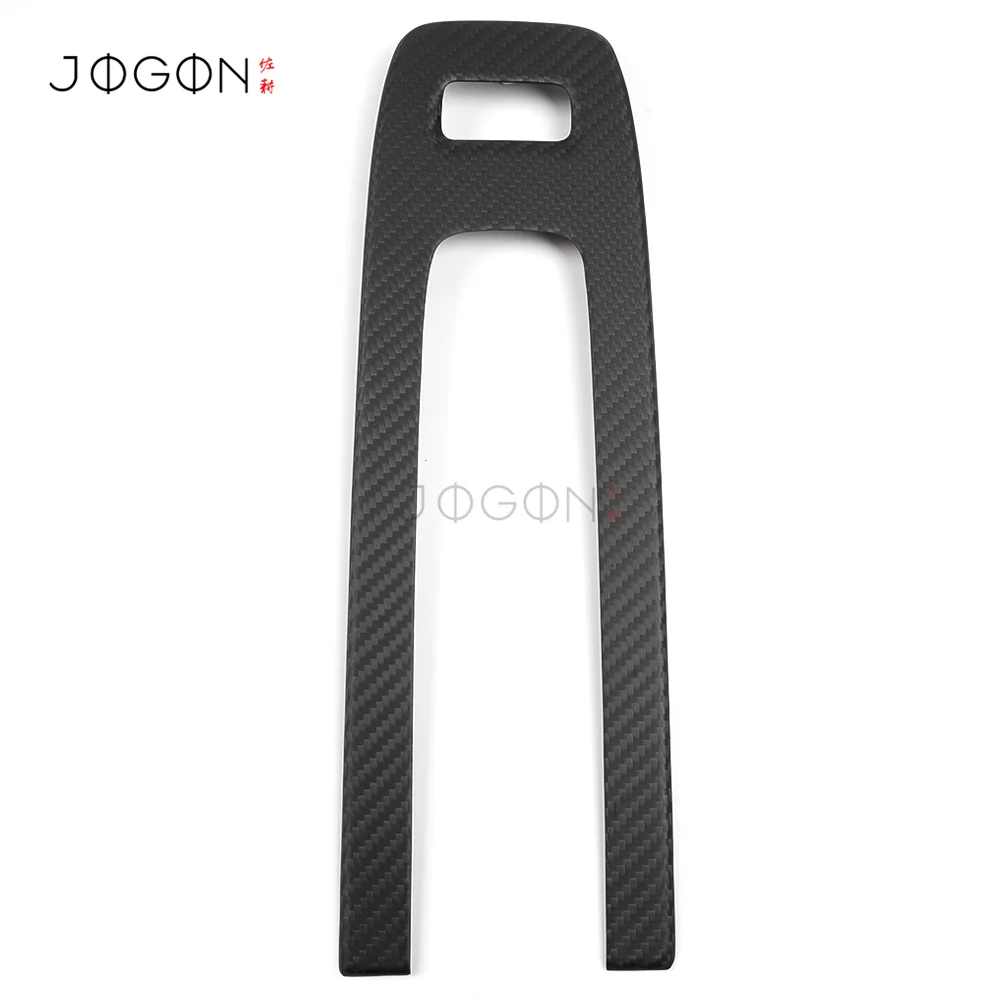 

Для Porsche Macan GTS T S 2022+ консоль коробка передач рамка отделка из настоящего углеродного волокна аксессуары для интерьера