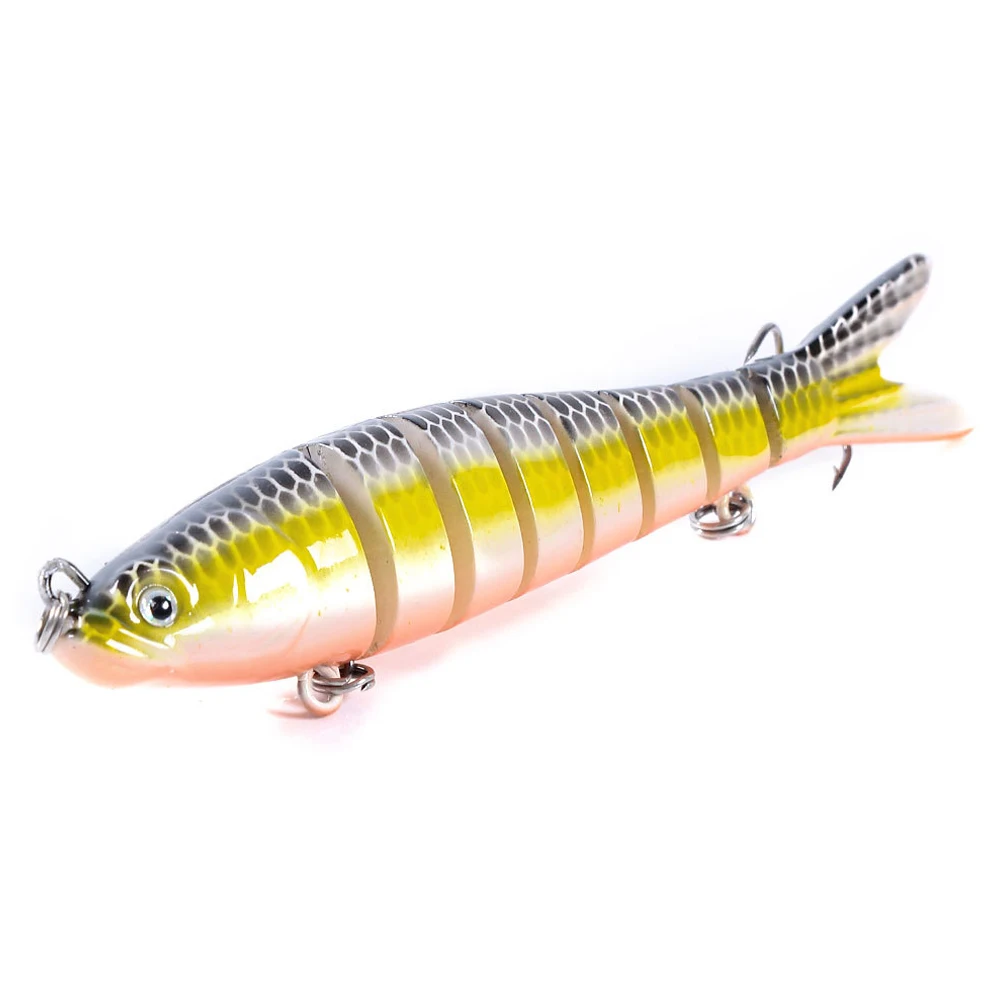 

1pcs Jointed Fishing Lures 13.7cm/27g Wobblers Swimbait Hard Bait 8-Segment Multi Jointed Hard Baits Fishing Lures Pesca Tackle