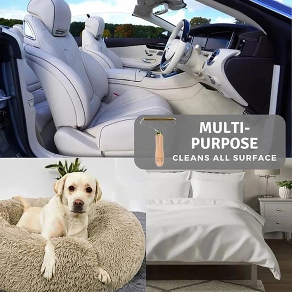 Средство для удаления шерсти домашних животных пушистая щетка собак и кошек