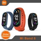 Смарт-браслет Xiaomi Mi Band 6, умный браслет с экраном AMOLED 1,56 дюйма, водонепроницаемый фитнес-трекер с пульсометром и Bluetooth