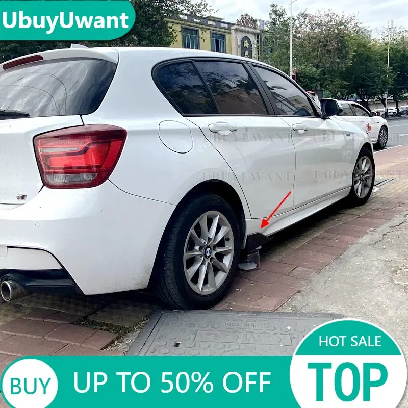

Боковые юбки из углеродного волокна для BMW 1 серии E87 E81 F20 F21 118i 120i хэтчбек E82 E88 F52 E84 X1 F40 M140i крыло из настоящего углеродного волокна