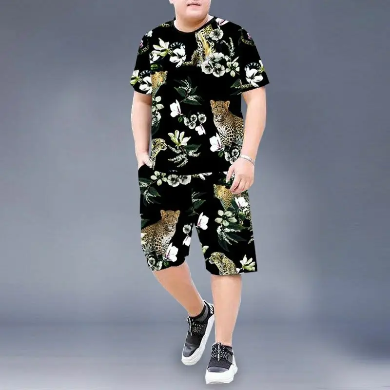 

Men's Clothing Summer Young And Middle-Aged Fashion T-Shirt Shorts High-End Casual Sportswear Men's Tracksuit Men's Clothes