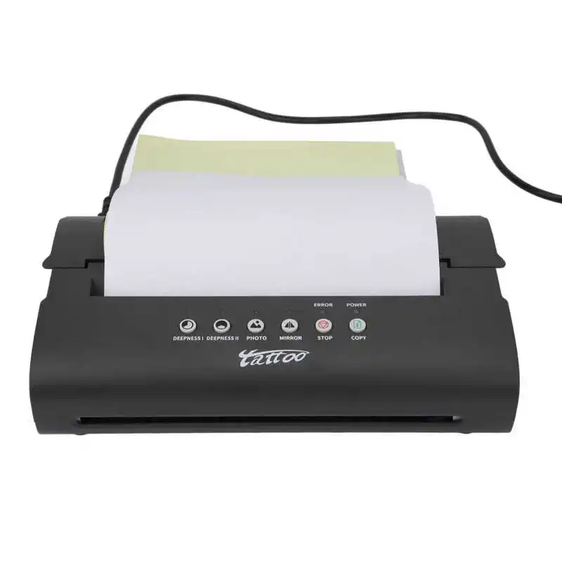 

Tattoo Transfer Machine High Speed Low Noise Heat Dissipation Thermal Tattoo Pattern Copier Printer 100‑240V Tattoo Machine