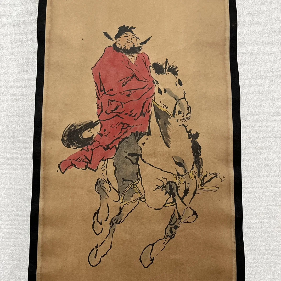 Китайская рисовая бумага для гостиной Свиток картина с четырьмя экранами