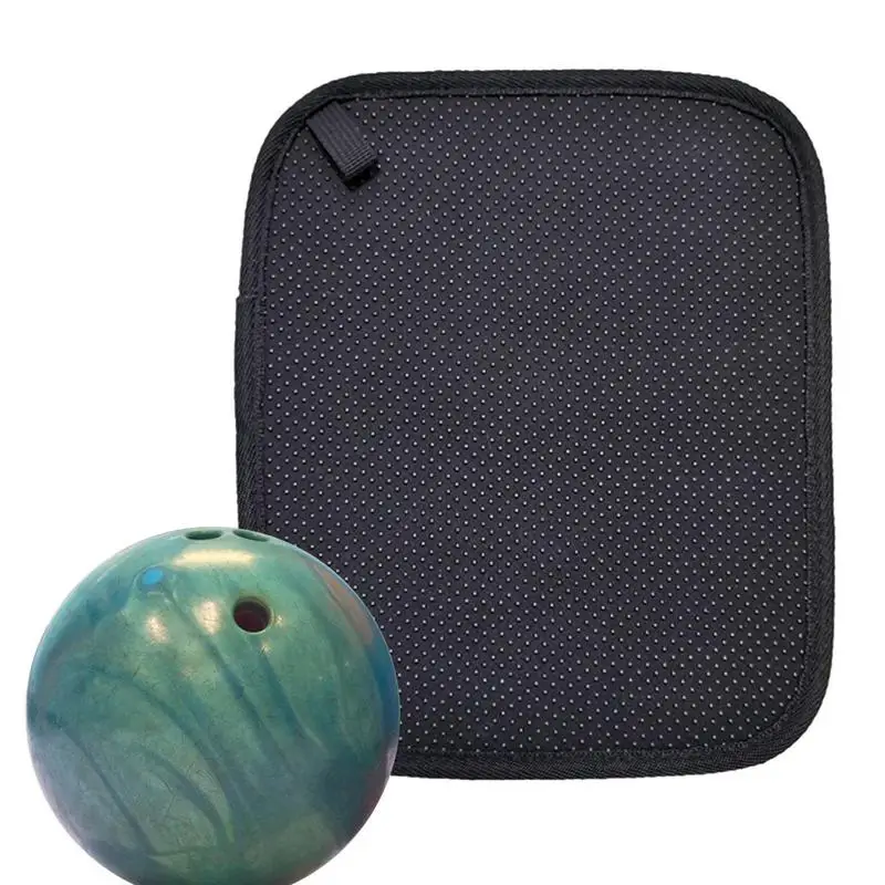 Microfiber Bowling Cleaning Towel Bowling Towel Shammy Pad With Easy-Grip Dots Clean Bowling Ball From Dirt And Oil To Improve