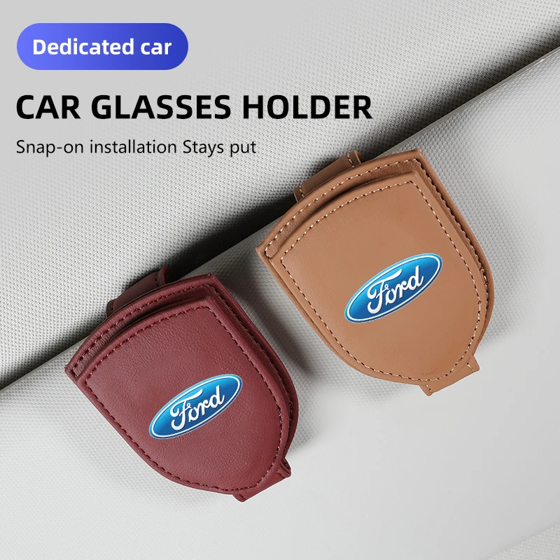 

Car Sun Visor Glasses Holder Clip For Ford Focus mk2 mk3 Fiesta Ranger Mondeo S-MAX Kuga Mustang Escort KA Flex Everest KA Exped