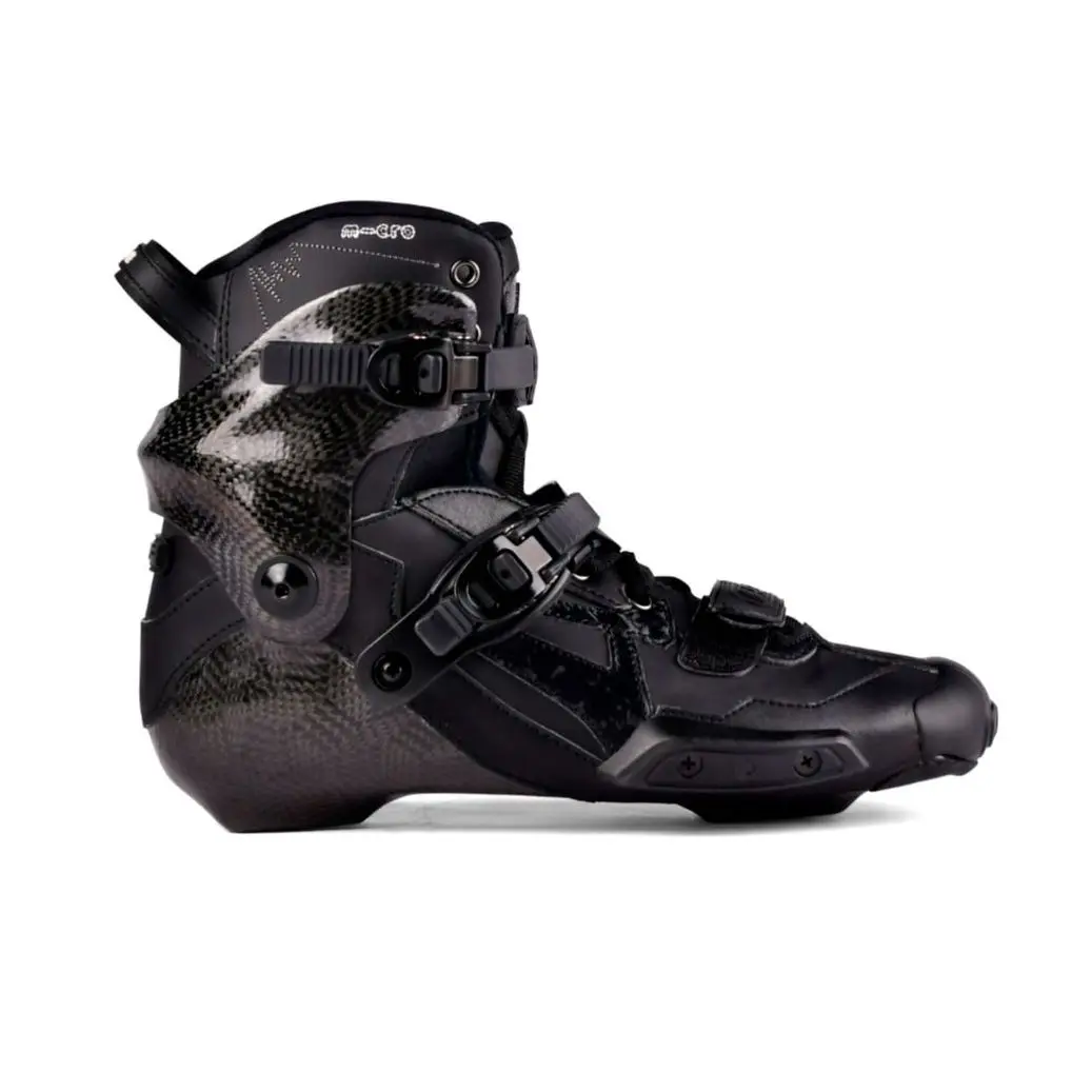 DELTA FORCE Boot Only, Mounting Size 165MM, Micro Skate Parts for DIY, Carbon Fiber Shell and Perfect Fitted Liner