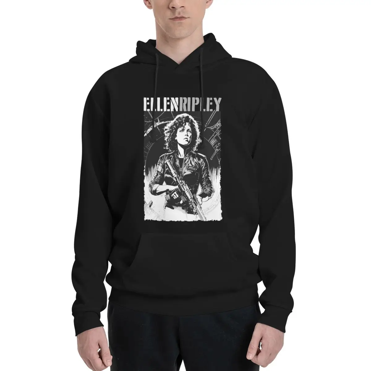 ALIEN ELLEN RIPLEY MERCH Horro Movie Prometheus Scray Film Xenomorph мужская дизайнерская одежда уличная