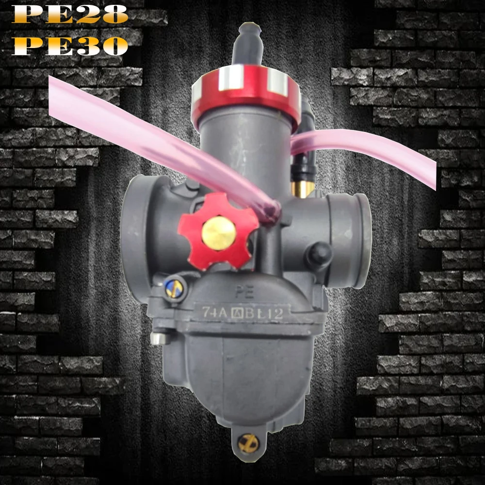 

Карбюратор для мотоцикла PE28 PE30, КАРБЮРАТОР 28, 30 мм, руководство по использованию кабеля для NSR150, для питбайка, скутера, квадроцикла, гоночног...