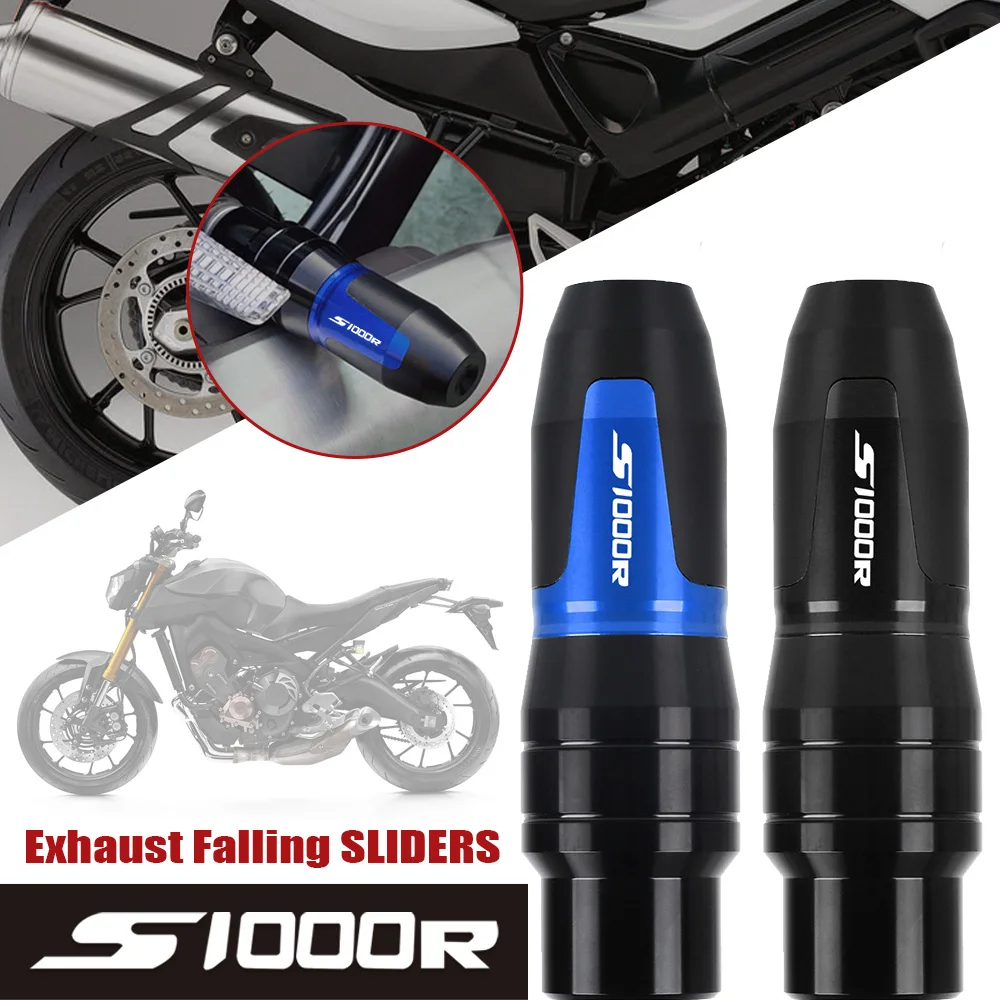 

FOR BMW S1000R 2010 2011 2012 2013 2014 2015 2016 Motorbike CNC accessories Exhaust Frame Sliders Crash Pads Falling Protector