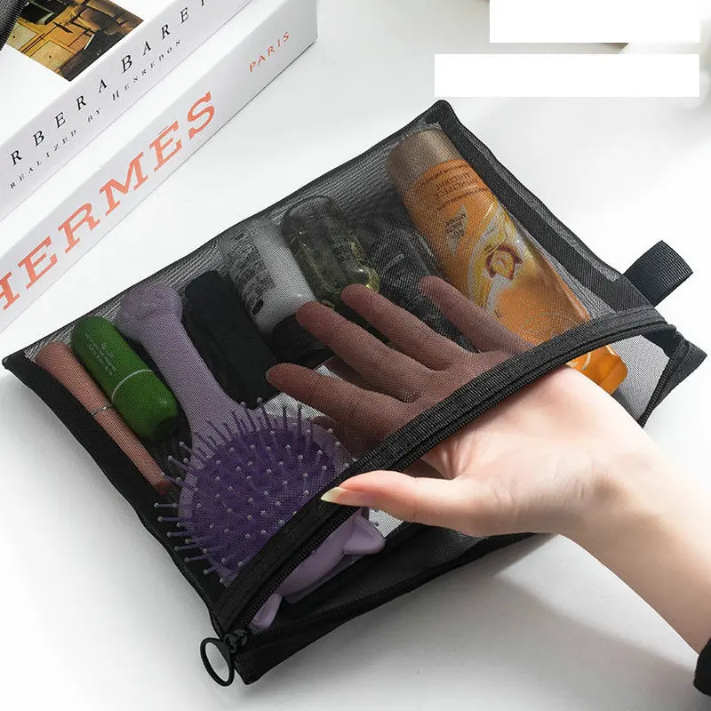 Рисунок 4 - Черная сетчатая косметичка для женщин