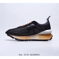 22 new fashion retro brand hot sale running shoes black color matching unisex men sports shoes jogging women trainers luxury