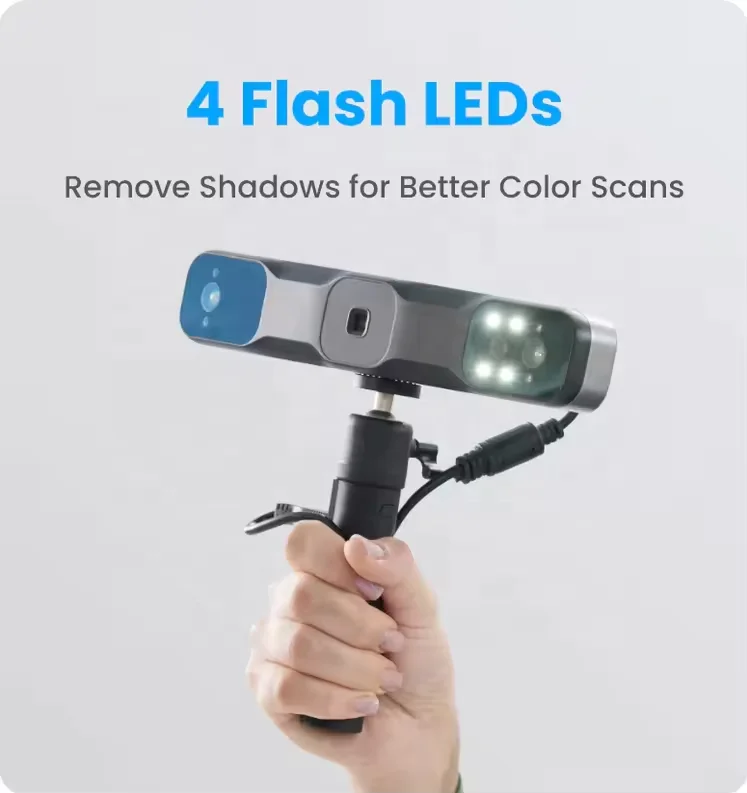 Оптовая продажа 3D-сканера Revopoint RANGE 2 точность до 0 1 мм быстрая и мощная машина для