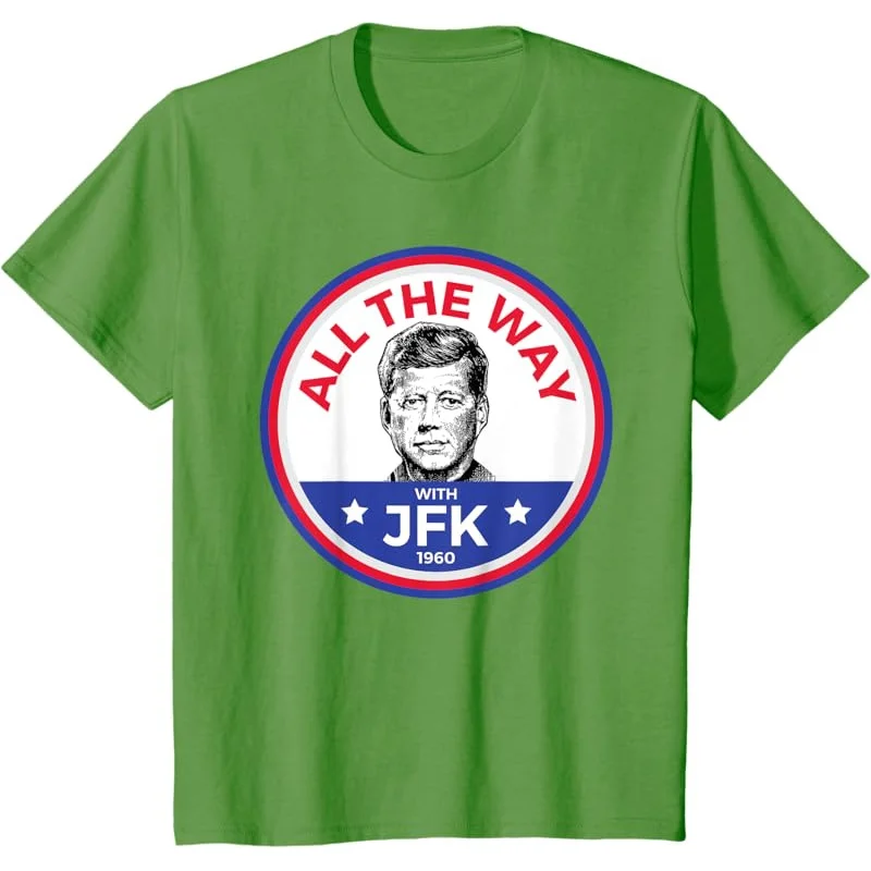 Футболка с изображением президента кампании JFK John F Kennedy