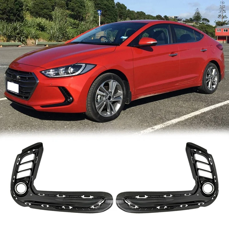 

1 пара, противотуманные фары для переднего бампера Hyundai Elantra 2016-2019