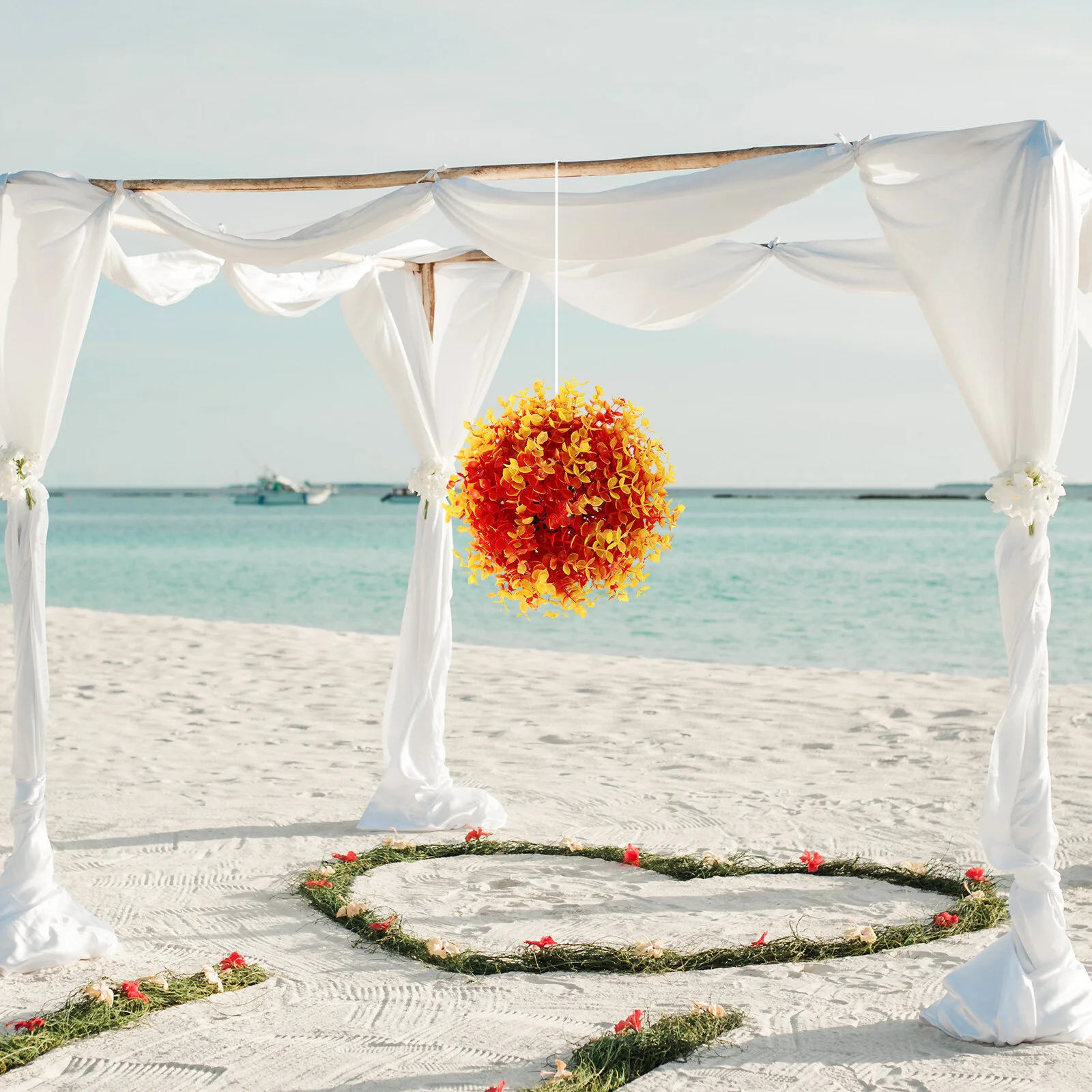 

Вечерние поставки пластиковых потолочных плиток, имитация травы, шариков, подвесок, топиарных шариков, декоративные украшения, подделка